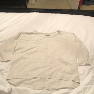 Abercrombie shirt with slits in arms